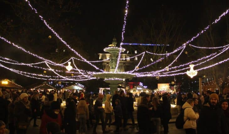 Le Marché de Noël de Genève fait son grand retour au Jardin Anglais !