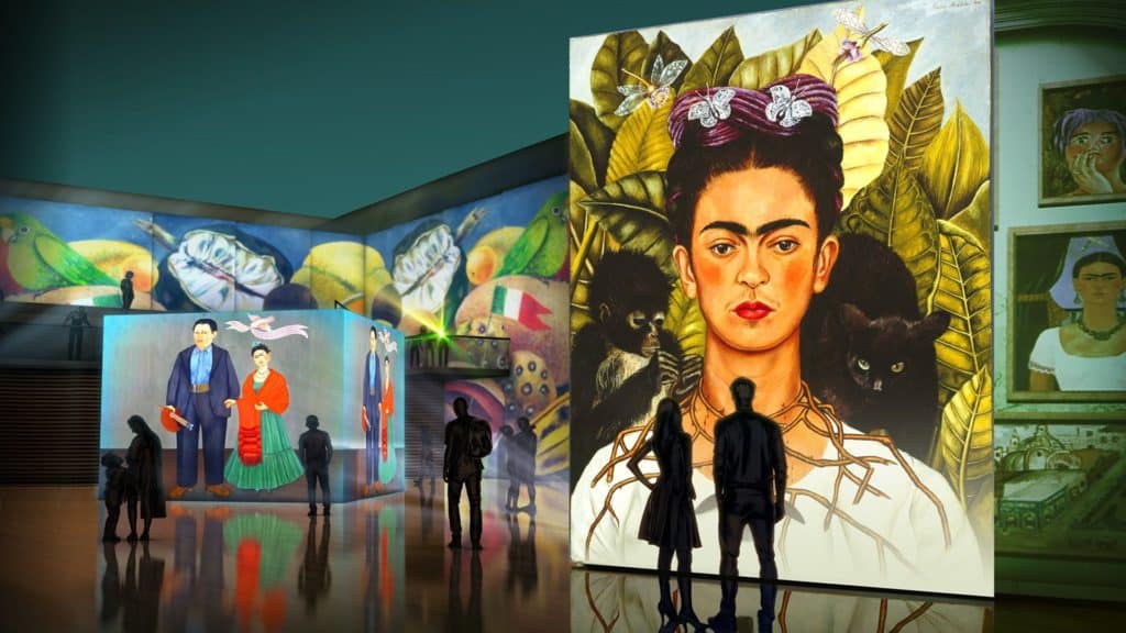 Une incroyable exposition immersive sur Frida Kahlo arrive à Lausanne !
