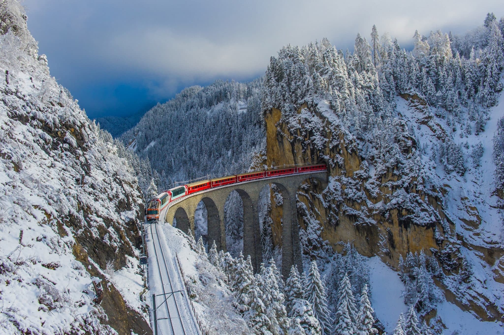 Le Glacier Express en Suisse