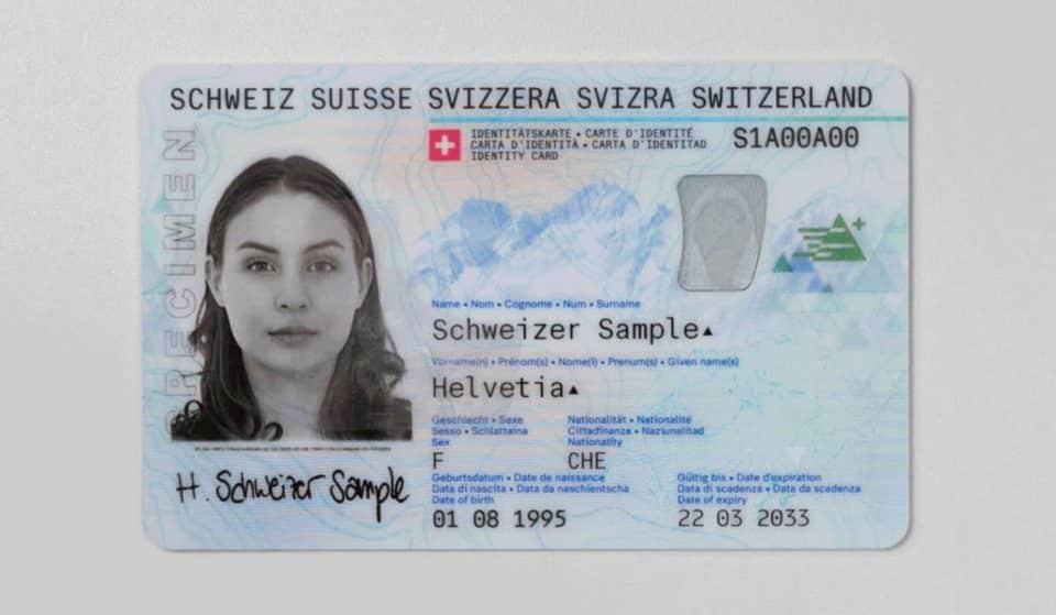 La nouvelle carte d’identité suisse sera disponible dès le 3 mars 2023 !