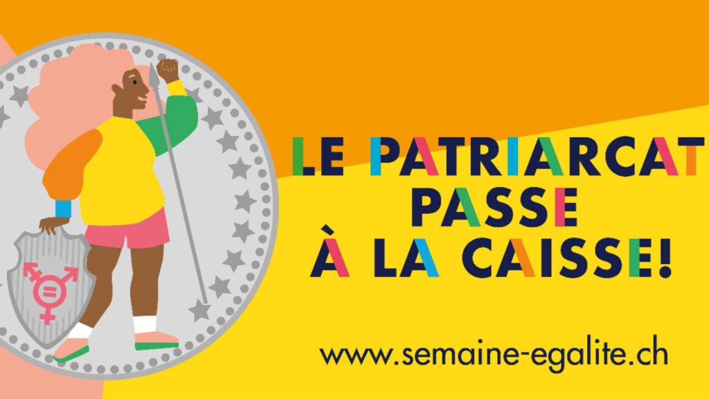 Affiche de la Semaine de l'Egalité à Genève, édition 2023