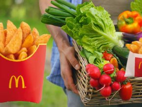 McDonald’s remplace ses potatoes par des frites de légumes !